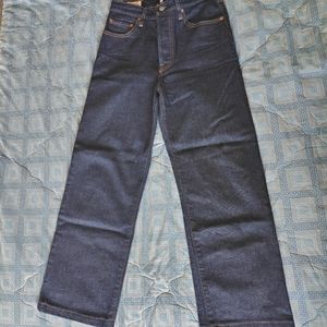 Levi's ribcage straight jeans